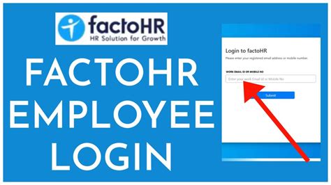 factohr login with company code